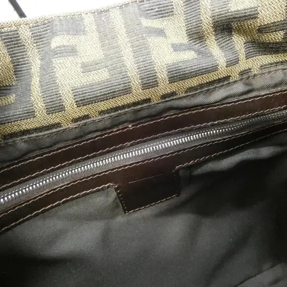 Fendi Vintage Shoulder Bag Zucca Canvas #245706F11B - Picture 7 of 7